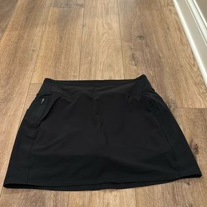 Athleta black skort